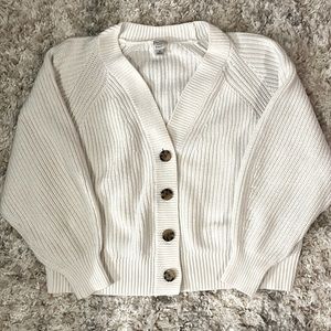 A New Day off-white chunky cardigan